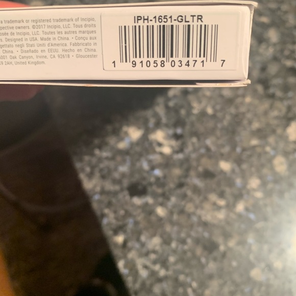 New Incipio Design Series iPhone Glitter Case - Picture 4 of 5